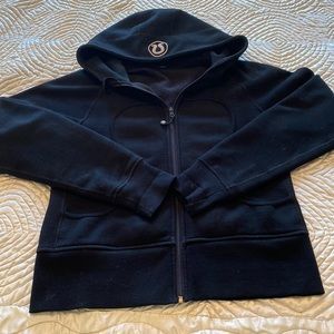 Lulu Lemon black hoodie. Size 10